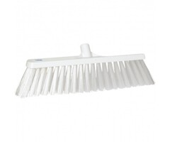 Vikan Vikan,Brede bezem, polyester vezels, hard, 530x175x90mm, wit