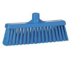 Vikan Vikan, Rechte veger, medium, 310x140x60mm, blauw