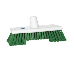 Vikan Vikan, Harde luiwagen met langere zijvezels, 245x105x80mm, groen