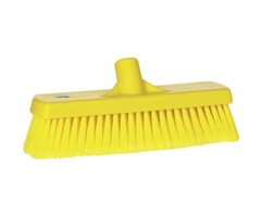 Vikan Vikan, Zachte splitvloerveger, superzacht, 300x125x85mm, geel