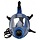 Spasciani TR 2002 CL 2 blauw TPE volgelaatsmasker