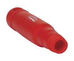 Vikan Vikan. Mini steel, polypropyleen, 160xØ30mm, rood