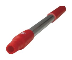Vikan Vikan, Ergonomische aluminium steel, kort, 650xØ31mm, rood