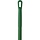Vikan, Ergonomische rvs steel, kort, 1025mm, groen