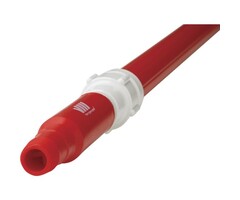 Vikan Vikan, Ergonomische telescopische steel met waterdoorvoer, 1600–2780mm, rood