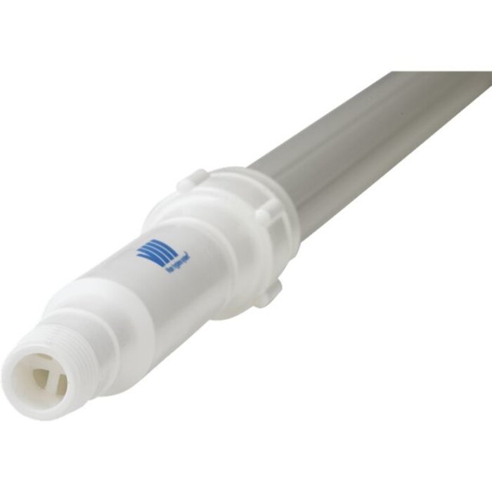 Vikan Vikan, Ergonomische telescopische steel met waterdoorvoer, 1600–2780mm, wit