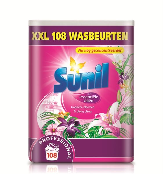 Johnson Diversey Sunil Tropische Bloemen & Ylang Ylang 7,56 kg / 108 wasbeurten