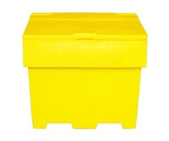 Eigen merk Zoutkist geel 170 L