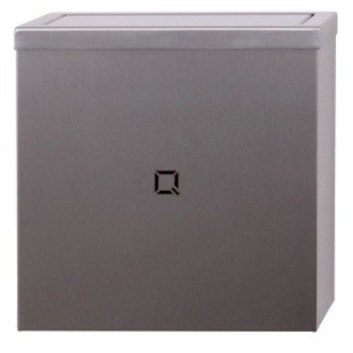 Johnson Diversey Qbic afvalbak met push deksel - 9 L