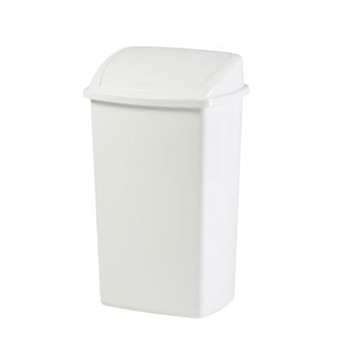 Johnson Diversey Afvalbak kunststof 50 L - Wit