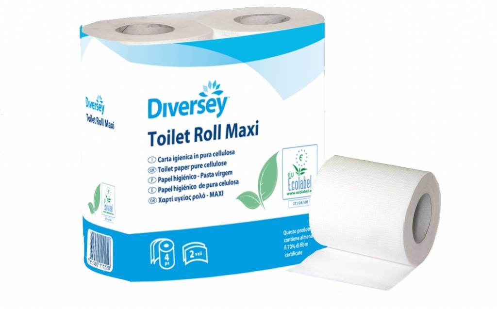 Johnson Diversey Toiletpapier Maxi Puur Cellulose (2 laags)