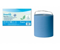 Johnson Diversey Multirol Gelamineerd Blauw Puur Cellulose Ultradry (2 laags)