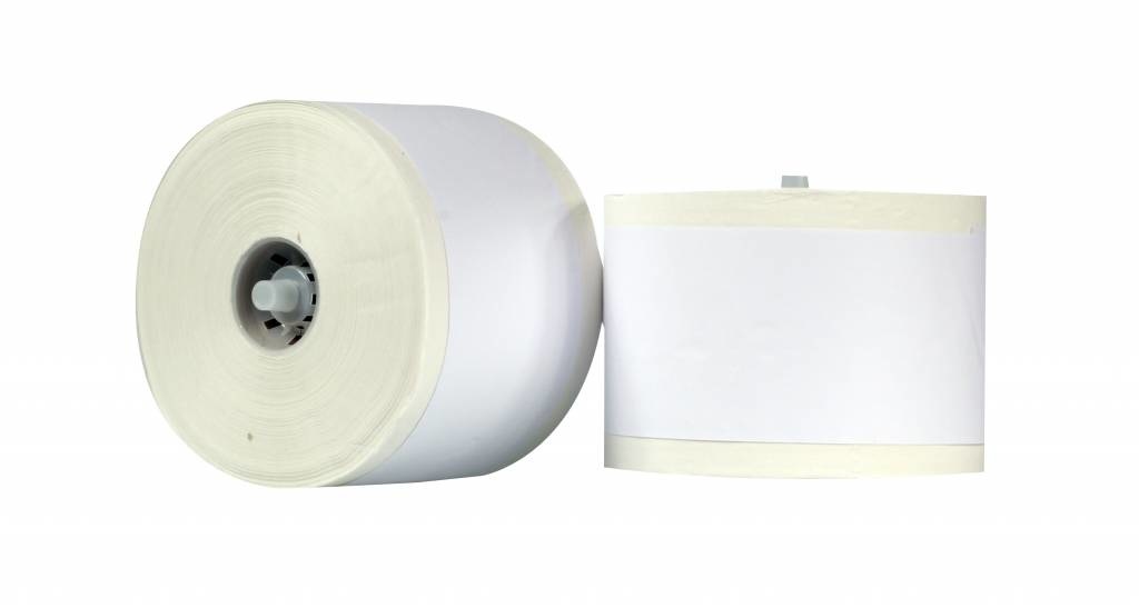 Johnson Diversey Compact toiletpapier (1 laags, crêpe)
