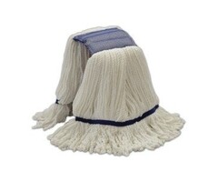 Eigen merk Strengenmop katoen PY met band - 350 gram