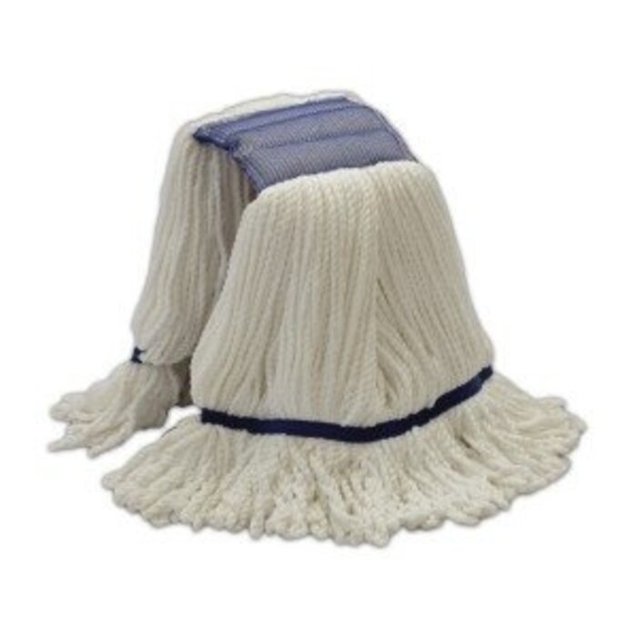 Eigen merk Strengenmop katoen PY met band - 350 gram