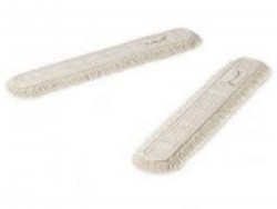 Eigen merk schaarzwabberhoes katoen met drukknopen 100cm