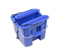 Eigen merk Emmer met rollenwringer blauw