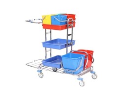 Eigen merk Materiaalwagen 4 emmers