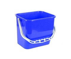 Eigen merk Materiaalwagenemmer blauw - 6 liter