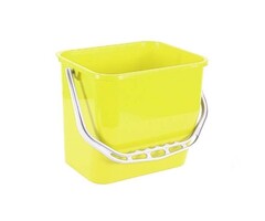 Eigen merk Materiaalwagenemmer geel - 6 liter