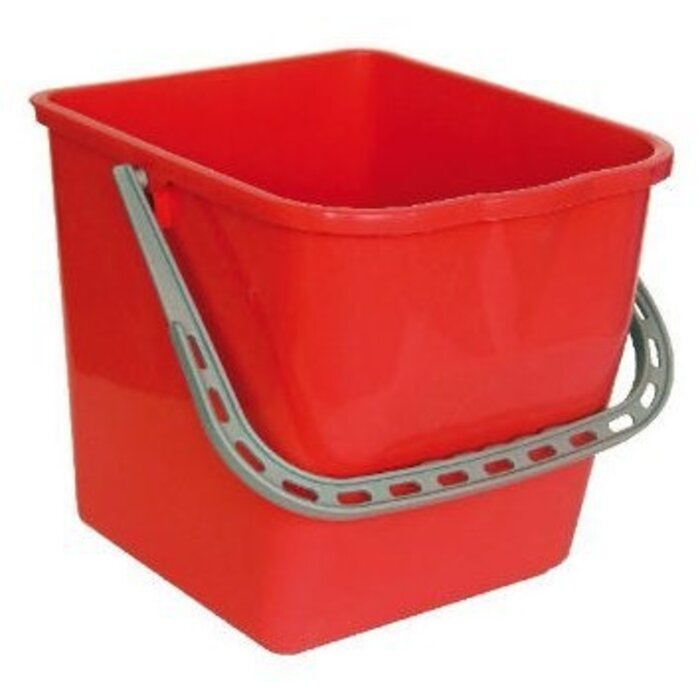 Eigen merk Mopemmer rood - 17L