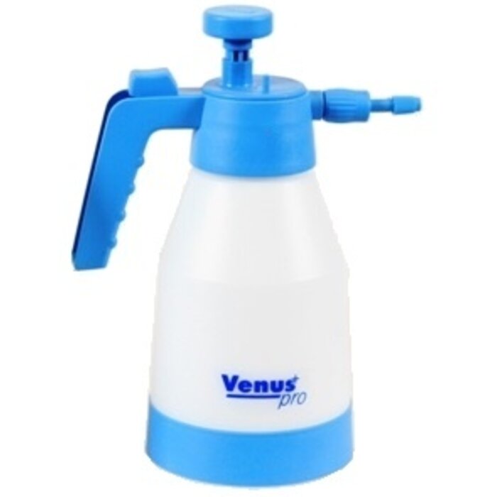Eigen merk Venus Pro+compressie sprayer met blauwe knop