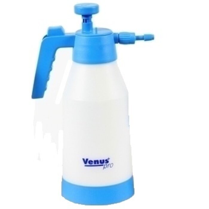 Eigen merk Venus Pro+compressie sprayer met blauwe knop