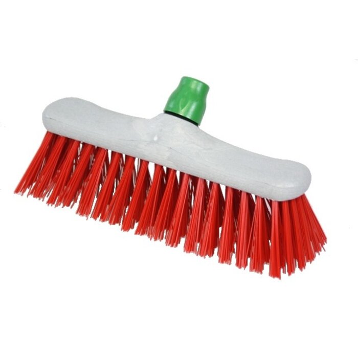 Eigen merk Straatbezem / Reinigingsbezem PVC 30cm