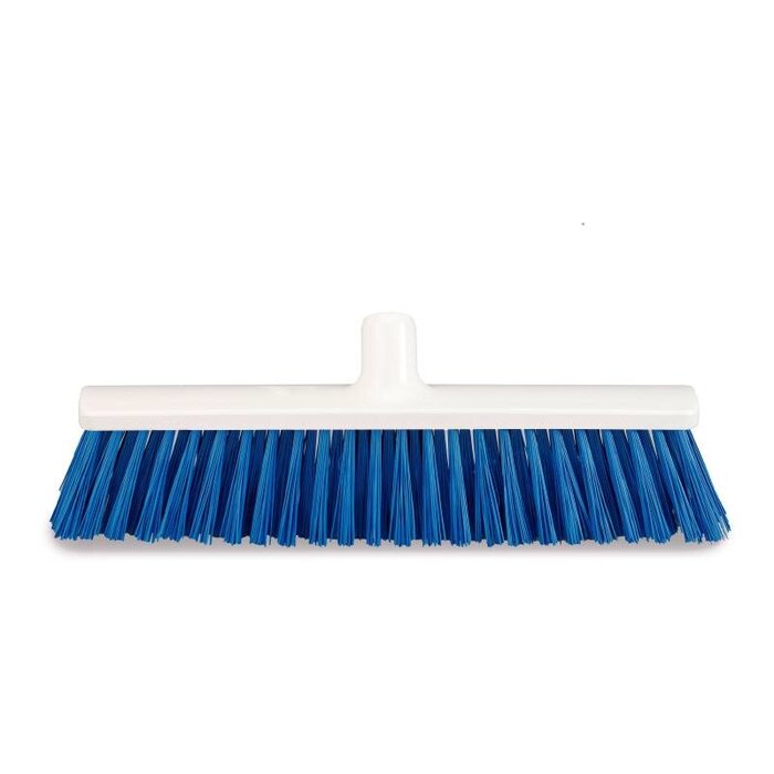 Eigen merk Harde bezem blauw - 40cm