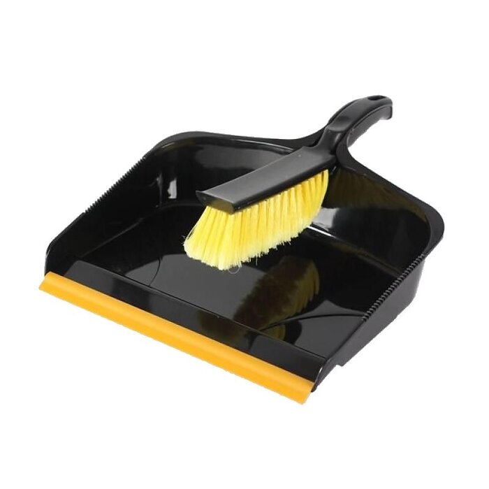 Eigen merk Set stofblik en handstoffer kunststof groot