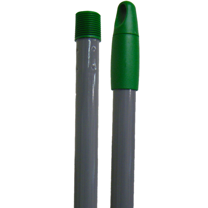 Eigen merk Metaal met schroefdraad voor kunststof borstel en bezems (Avantgarde grijs/groen)