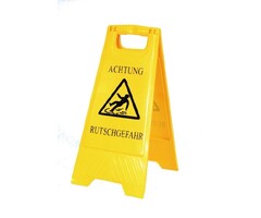 Eigen merk Bord „Achtung Rutschgefahr“