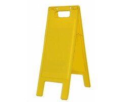 Eigen merk Signaalbord geel blanco