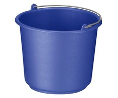 Eigen merk Bouw/glazenwassersemmer blauw