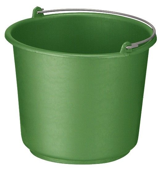 Eigen merk Bouw/glazenwassersemmer groen