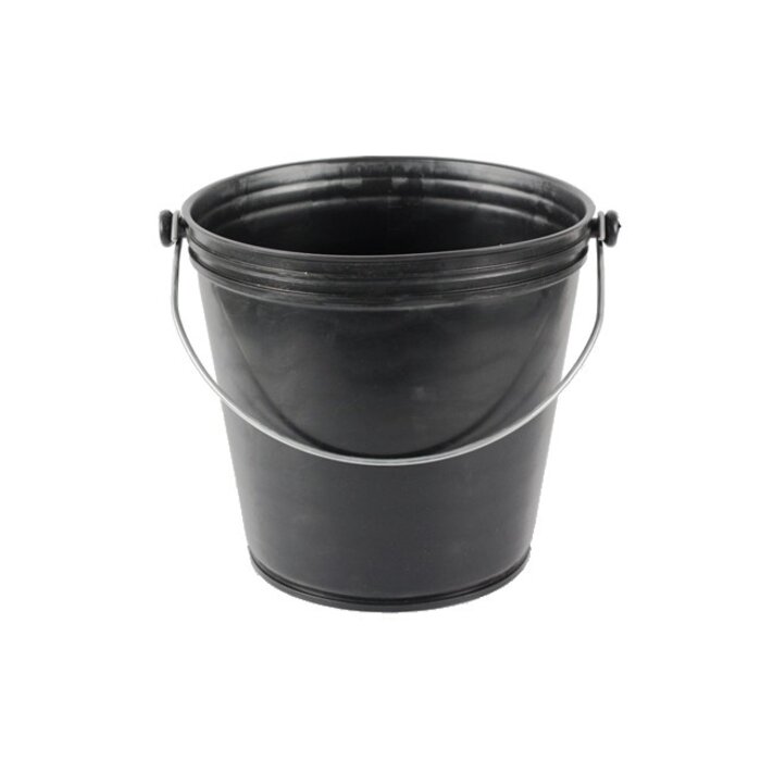 Eigen merk Glazenwassersemmer (industrieel) zwaar hoog model kleur- Grijs