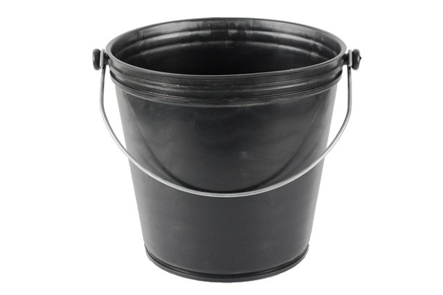 Eigen merk Glazenwassersemmer (industrieel) zwaar hoog model kleur- Grijs