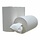 Poetsrollen Mini, kokerloos, 12 x 120M, 1-laags, cellulose, wit