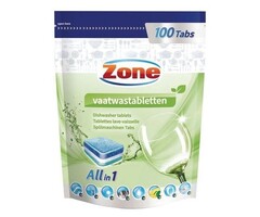 ZONE vaatwastabletten All-in-One  100st
