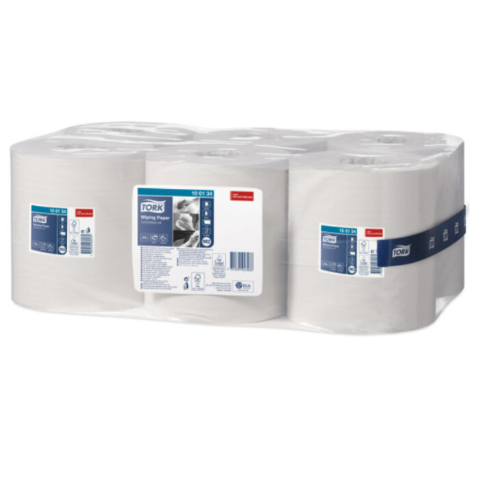 Tork Tork Wiping Centerfeed Poetspapier 1-laags M2