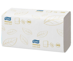 Tork Tork Extra Zachte Z-vouw Handdoek 2-laags Wit H3 Premium