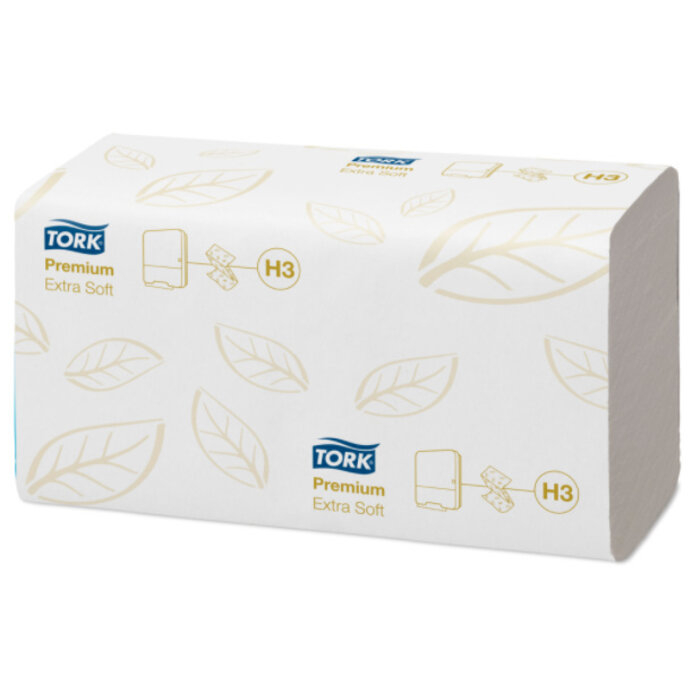 Tork Tork Extra Zachte Z-vouw Handdoek 2-laags Wit H3 Premium