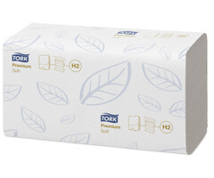 Tork Tork Xpress® Zachte Multifold Handdoek 2-laags XL Wit H2 Premium