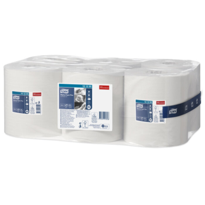 Tork Tork Wiping Plus Centerfeed Poetspapier 2-laags M2