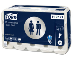 Tork Tork Traditioneel Toiletpapier 2-laags Wit 400 Vel T4 Advanced