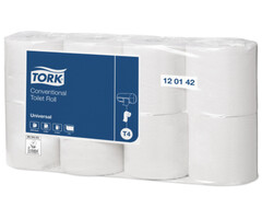 Tork Tork Traditioneel Toiletpapier 1-laags Naturel 400 Vel T4 Universal
