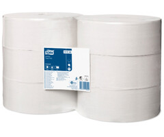 Tork Tork Jumbo Toiletpapier 1-laags Wit T1 Universal