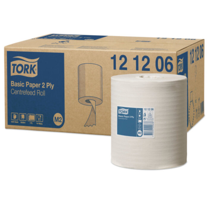 Tork Tork Basic Centerfeed Poetspapier 2-laags M2