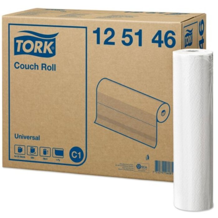Tork Tork Onderzoekstafelrol 1-laags Wit 39 cm C1