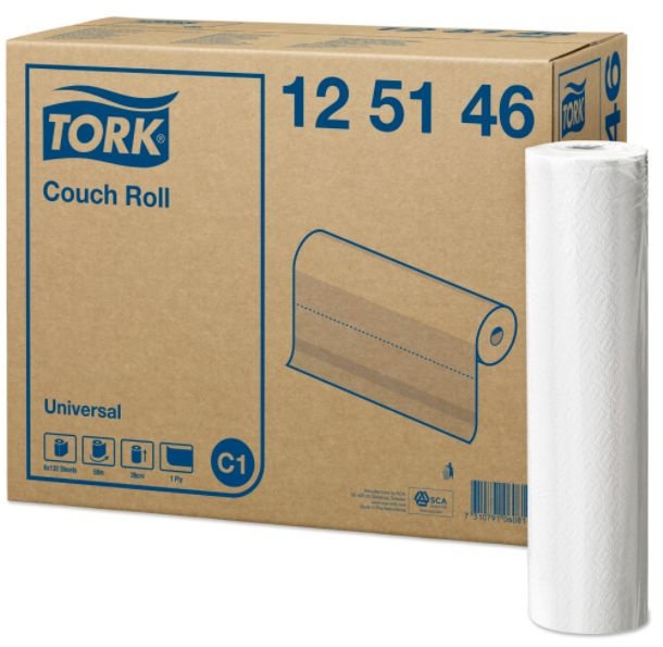 Tork Tork Onderzoekstafelrol 1-laags Wit 39 cm C1
